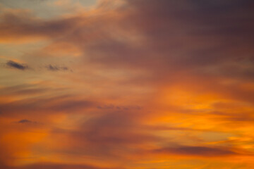 Beautiful cloudscape background