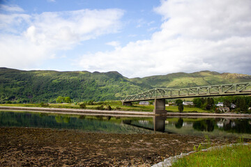 Railway bridge in Westcoast Scottish Highlands