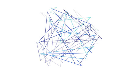 Simple geometric Shape from color lines