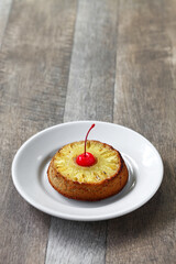 homemade pineapple upside down cake