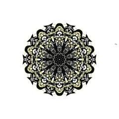 Vector illustration of a luxury mandala with a simple design