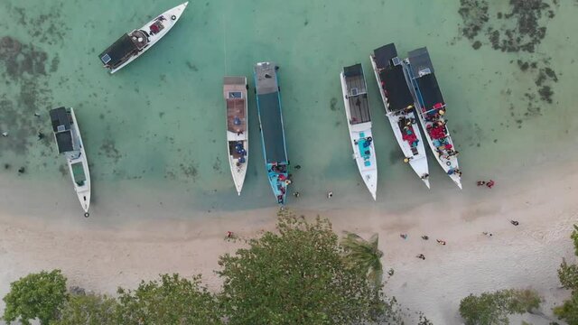 beautiful beach on the central java
