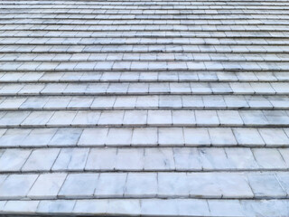 Full Frame Background of Overlapping  Marble Tiles