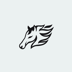 HORSE LOGO Vector Illustration design
