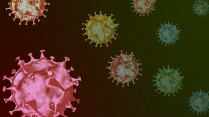 New corona virus abstract background,COVID-19 abstract background