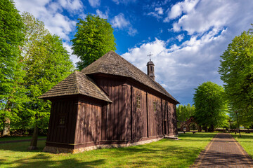 Kaplica cmentarna Imienia Maryi - wieś Zawyki , Podlasie, Polska