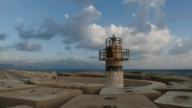 lighthouse time lapse Antakya keldag hatay samandag turkey time lapse clouds syria border