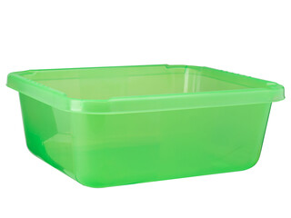 green plastic vegetable container for kitchen