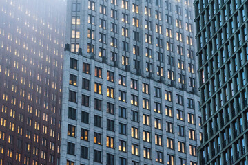 office buildings in the Hague, Netherlands