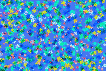 decorative floral flowers background