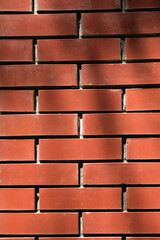 red brick wall