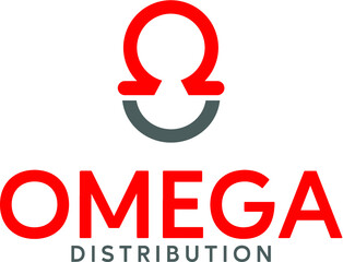 Omega fitness vector logo