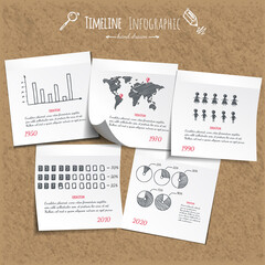 Infographic sketch vector illustration