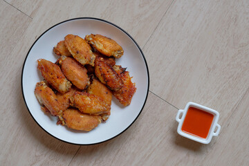 fried chicken wings