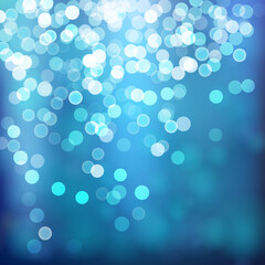 Blue Lights vector background