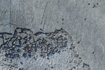 grunge concrete that crumbles texture background