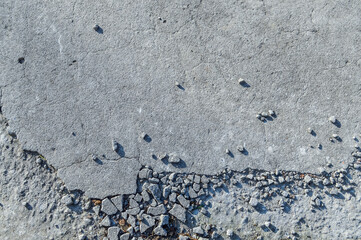 grunge concrete that crumbles texture background