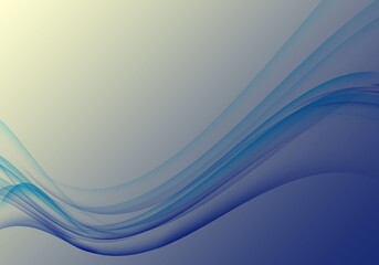Gradient background with wave.