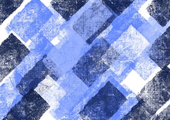 pattern with blue and white rectangles