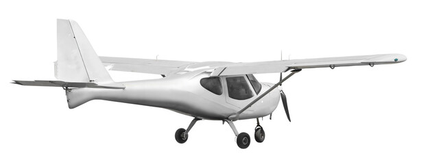 Light aircraft with piston engine