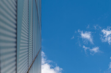 Fototapeta na wymiar Modern Building with Blue Sky