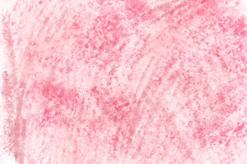 Pink watercolor splashes on white paper. Bright pink background, for product packaging. Postcard with place for text.