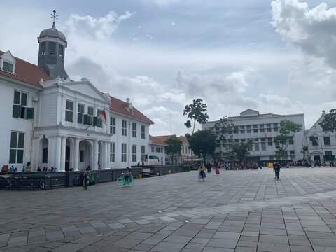 The Day At Fatahillah Square