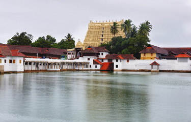 Fototapeta premium Thiruvananthapuram, India - Padmanabhaswamy temple