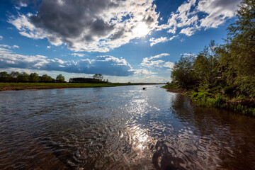 Dolina Górnej Narwi. Rzeka Narew. Natura 2000, Podlasie, Polska © podlaski49