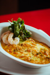 soup with meat