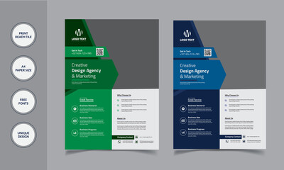 Creative business flyer