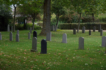 Friedhof in Westkapelle, Niederlande