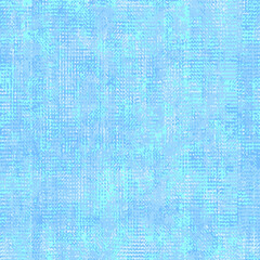 Fototapeta na wymiar Natural aqua blue seamless texture background. / Pattern of closed up surface textile canvas material fabric