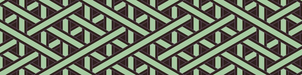 Colour Hexagon Tile Connection art background design illustration