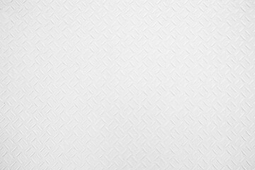White Metal Diamond Plate Texture Background.