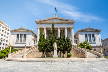 Fototapeta na wymiar The National Library of Greece