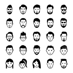 Human‌ ‌Faces‌ ‌And‌ ‌Avatars‌ ‌Icons‌ ‌
