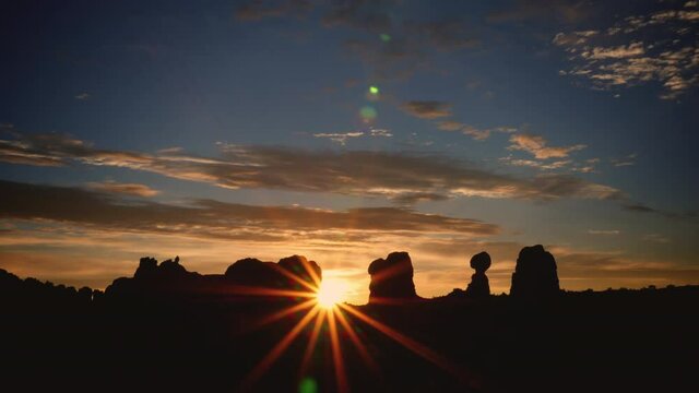 Tranquil Desert Southwest Sunset Timelapse