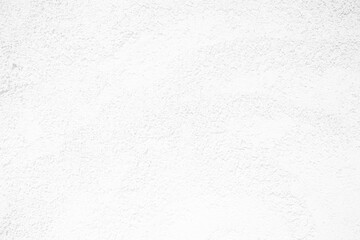 White Unfinished Mortar Wall Texture Background.