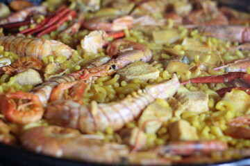 fideua noodles with seafood