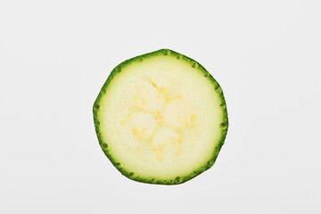 ズッキーニの断面