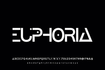 font alphabet, typeface design, vector of colorful stylized, shadow effect