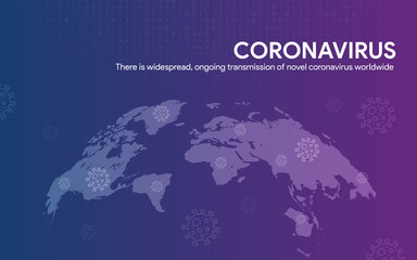Coronavirus widespread world map infographic. 3d isometric vector illustration. Business infographic for presentations, layout, banner, chart, info graph.
