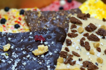 カラフルなチョコレート
