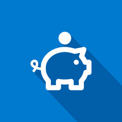 moneybox line vector icon. piggy bank vector icon. piggy bank line vector icon for web site and app