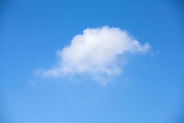 Blue sky background with clouds