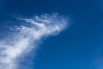 Blue sky background with clouds