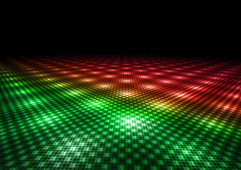 Abstract Colorful Dance Floor Background Texture