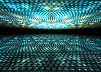 Obraz premium Abstract Colorful Dance Floor Background Texture