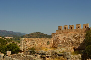 Fototapeta na wymiar Sagunto Roman Castle, Valencia Spain
